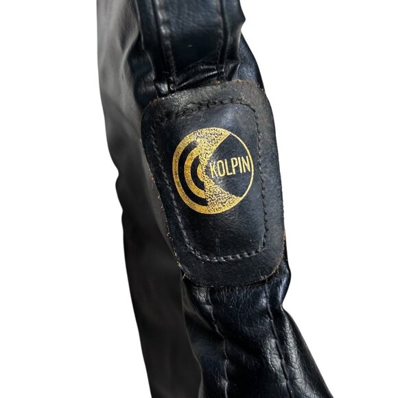 Vintage Kolpin 1960  (8” Wide X 45” Long) Vinyl Gun Case Black Padded Hunting Fi - Picture 3 of 8